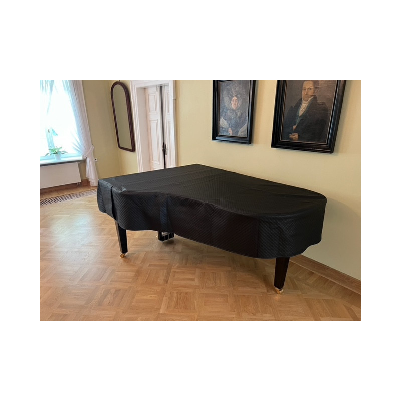Yamaha piano cover, quilted eco-leather