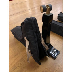 Transport covers for piano legs and lyre