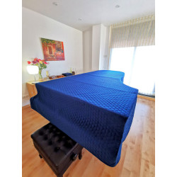 Pokrowiec na fortepian Kawai pikowany welur