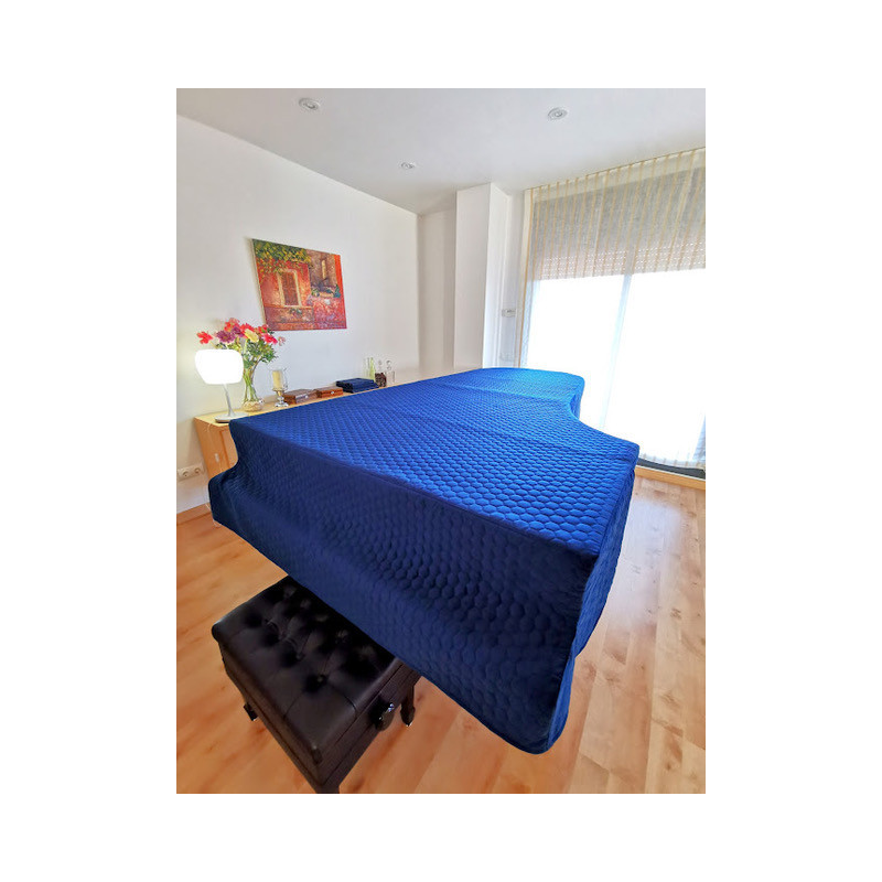 Pokrowiec na fortepian Kawai pikowany welur