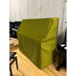 Quilted velvet upright piano cover