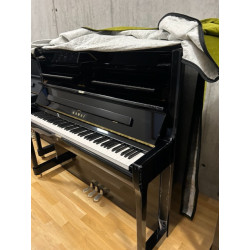 Quilted velvet upright piano cover